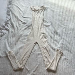 Comfy white jumpsuit